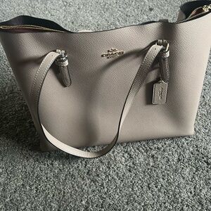 Coach tan tote